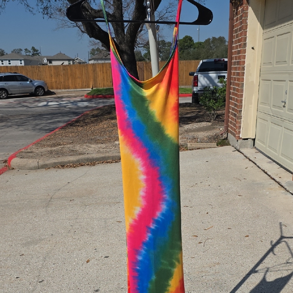SHEIN Multicolor Asymmetrical Dress